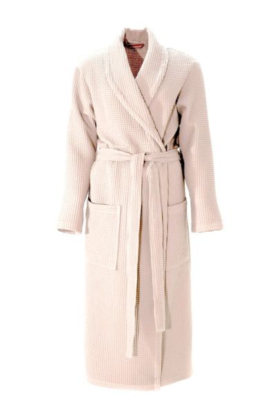 ESBO vaflový župan se šálovým límcem, Písková, vel. S, galerie